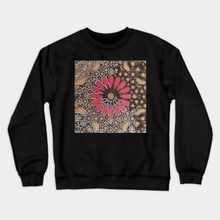 Geometeric pattern Crewneck Sweatshirt